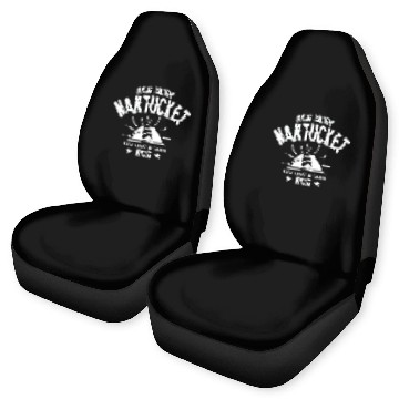 Discover Nantucket sailing academy Car Seat Covers