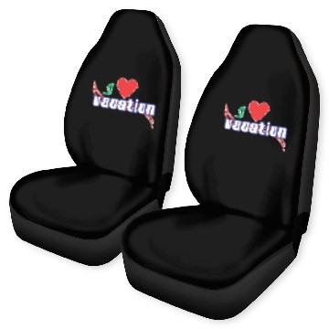 Discover i love vacation Car Seat Covers