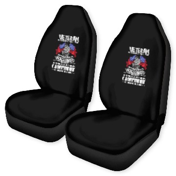 Discover Veterans day celebration. Thank you veterans Car Seat Covers