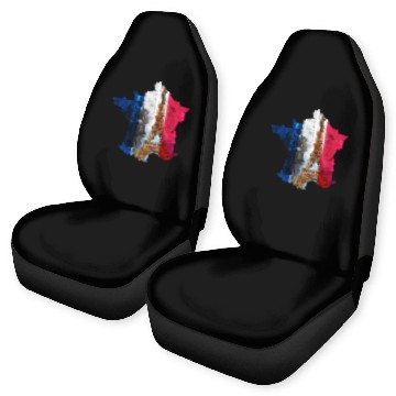 Discover France Car Seat Covers