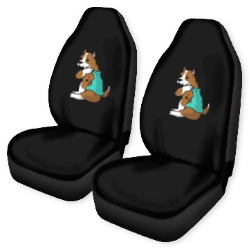 Discover I Love Dad American Staffordshire Terrier Car Seat Covers
