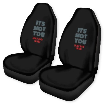 Discover I hate people Car Seat Covers
