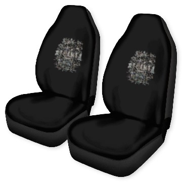 Discover Atlanta Pilot Aviation Air Traffic Control Airspac Car Seat Covers