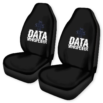 Discover Data Scientist Analyst Statistic Beginner Science Car Seat Covers