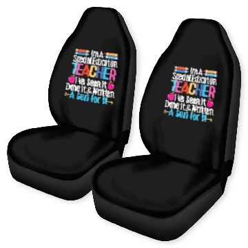 Discover I'm A Special Education Teacher, SPED Teacher Car Seat Covers