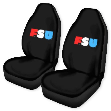 Discover FSU Fuck Shit Up (in Red White Blue letters) Car Seat Covers