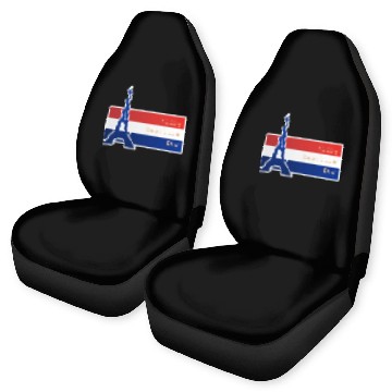 Discover Bastille Day Eiffel Tower Car Seat Covers