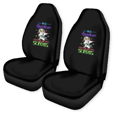 Discover Nurse Real Superheroes Wear Scrubs Nursing Car Seat Covers