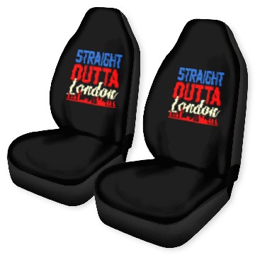 Discover London Funny Gift Idea Car Seat Covers