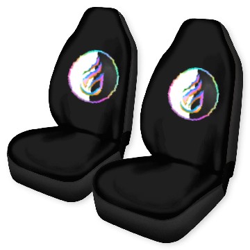 Discover The Crystal Flame of Transmutation Car Seat Covers