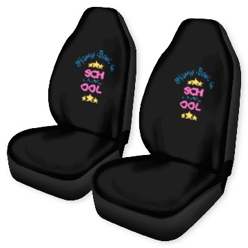 Discover Happy Back To School Car Seat Covers