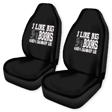 Discover I Like Big Boxes Postal Worker Mailman Postman Car Seat Covers