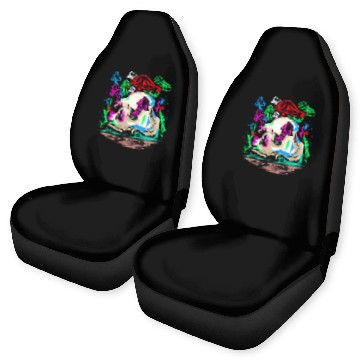 Discover Psychedelic Magic Mushroom - Space Shroom Car Seat Covers