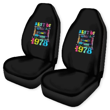 Discover Best Of 1978 | Birthday Car Seat Covers | Birthday Retro