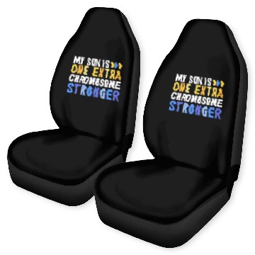 Discover Family Down Syndrome Awareness My Son One Extra Car Seat Covers