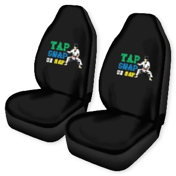 Discover Tap Snap Or Nap - BJJ Brazilian Jiu Jitsu Car Seat Covers