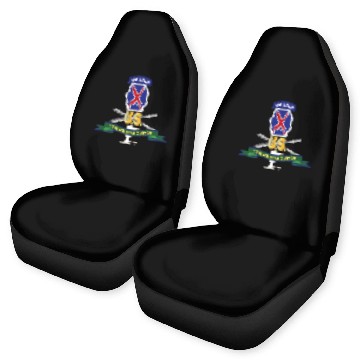 Discover Army 10th Mountain Division SSI w Ski Branch Ribbo Car Seat Covers