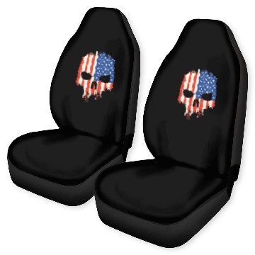 Discover USA Flag Car Seat Covers