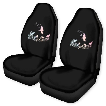 Discover Musician Bird Nature Music Car Seat Covers