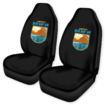 Discover Saint Mary Lake Glacier National Park Car Seat Covers