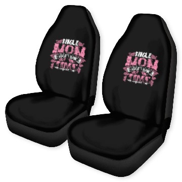 Discover Single Mother Mom Son Gift Idea Car Seat Covers