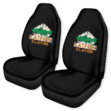 Discover Catfish Slayer - Wels Catfish Hunter Car Seat Covers
