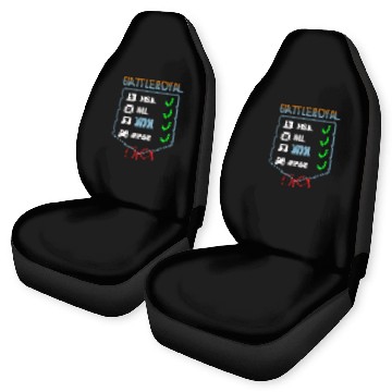 Discover Battle Royal Gaming Design Car Seat Covers