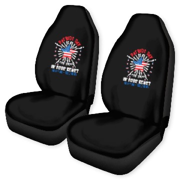 Discover 9/11 Patriot Day Keep Them in Your Heart Car Seat Covers