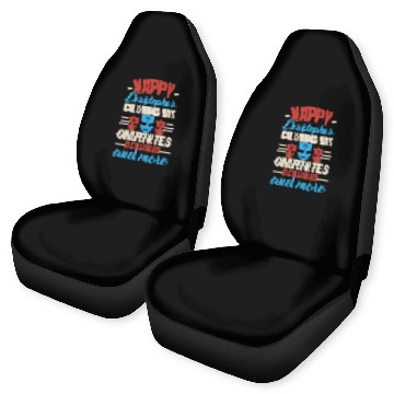 Discover Happy Columbus Day USA Christopher Columbus Car Seat Covers