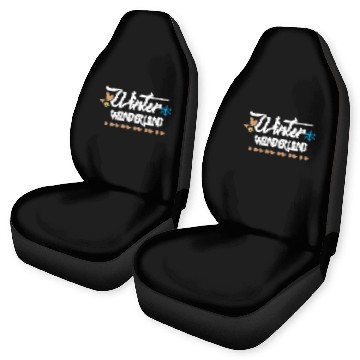 Discover Winter Wonderland Car Seat Covers