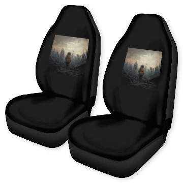 Discover Apocalypse end of the wolrd painting Car Seat Covers