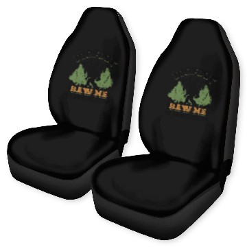 Discover Bigfoot saw me but nobody believes him - monster Car Seat Covers