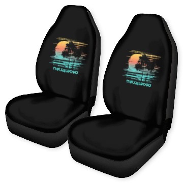 Discover Hollywood California Stylish Souvenir Vacation Car Seat Covers