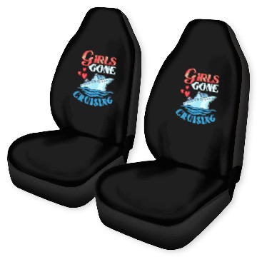 Discover Cruise Ship Vacation Trip Party Sailing Boating Car Seat Covers