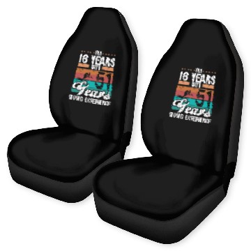 Discover 69 Birthday Idea Scuba Diving 69 Year Old Diver Car Seat Covers