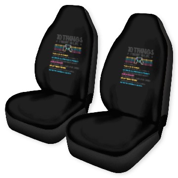 Discover Gaming Gamer Playing Video Game Computer Car Seat Covers