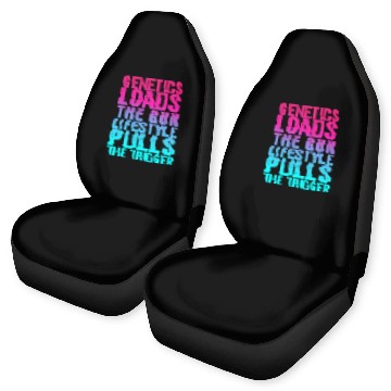 Discover Genetics Loads The Gun Lifestyle Pulls The Trigger Car Seat Covers