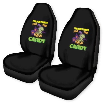 Discover I'm Just Here For The Candy Scary Halloween Beast Car Seat Covers