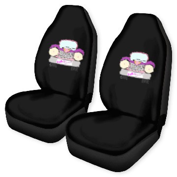 Discover Old Car Girly Distraction Tactics Pink and Purple Car Seat Covers