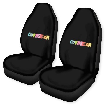 Discover School Counselor Classic Gift Car Seat Covers