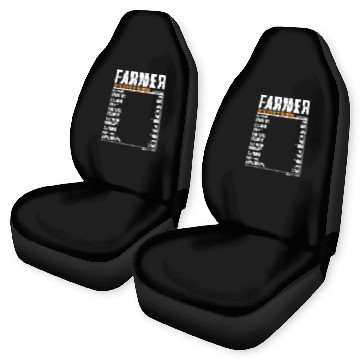 Discover Farmer Daily Value funny Farmer Car Seat Covers