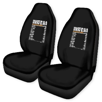 Discover Mortician Daily Value funny Mortician Car Seat Covers