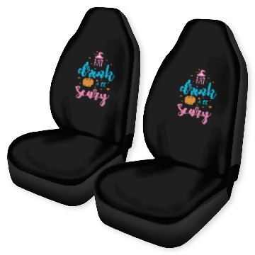 Discover Eat Drink Be Scary Halloween 2022 Car Seat Covers