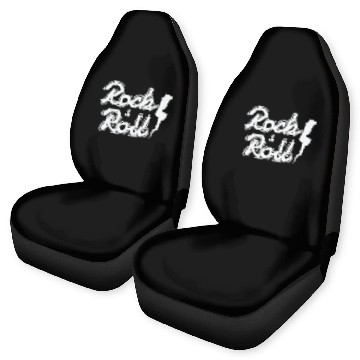 Discover Rock & Roll Music Style Genre Guitar Rock Band Car Seat Covers