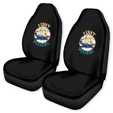 Discover Airline Pilot Aviation Themed Pun For a Corporate Car Seat Covers