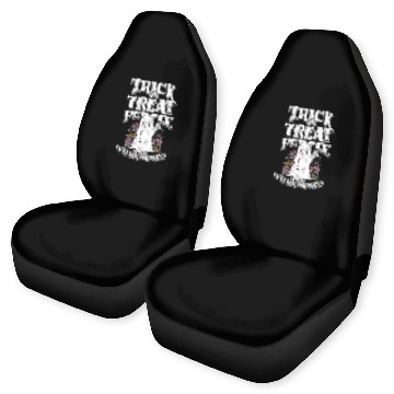 Discover Trick or treat people with kindness - cute ghost Car Seat Covers