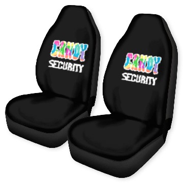 Discover Funny Candy Security Halloween Gifts Car Seat Covers