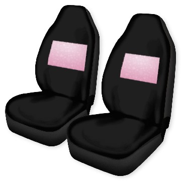 Discover Abstract Pink Snowflakes Pattern Car Seat Covers