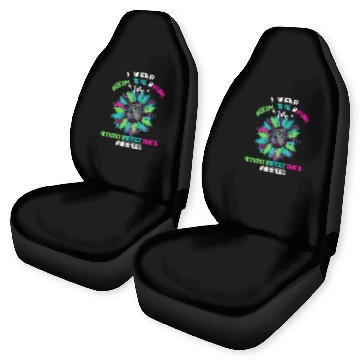 Discover I Wear Green Teal Pink For Metastatic Breast Car Seat Covers