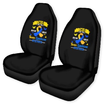 Discover I Wear Blue Yellow For My Cousin Down Syndrome Car Seat Covers